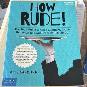 Like new book! How rude!
